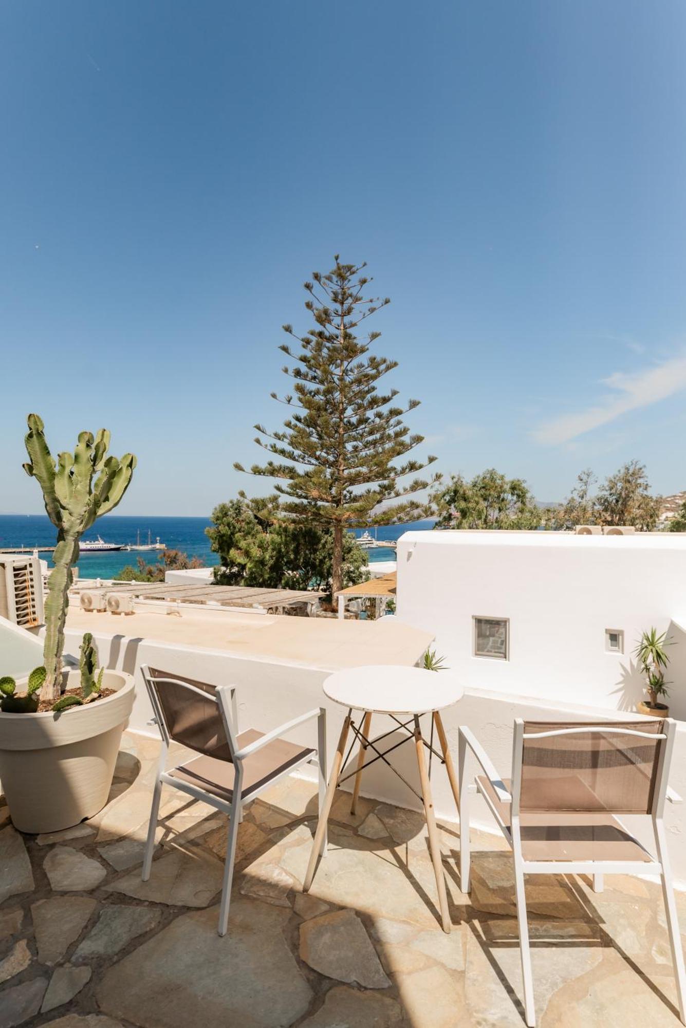 Rania Apartments Sea View Mykonos Town Экстерьер фото