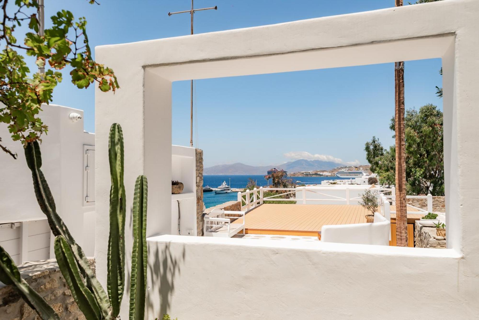 Rania Apartments Sea View Mykonos Town Экстерьер фото